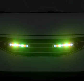 2vnt LED, Vėjo Varomas Automobilis važiavimui Auto Dekoratyvinės Lempos Hyundai IX35 IX45 Sonata Verna Solaris Elantra Tucson Mistra