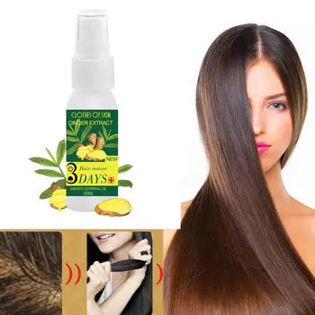 30ml Plaukų Slinkimas Gydymo Imbieras Plaukų Priežiūros Augimo Esmė Naftos moterų, Vyrų Plaukų Slinkimas Produktų, Natūralių, be Jokių pašalinių Efektų Augti