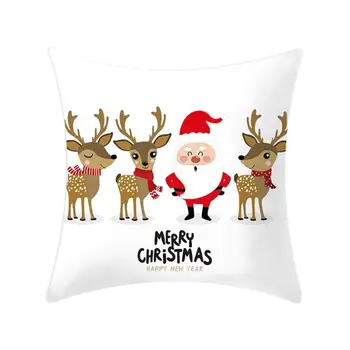 45*45 Užvalkalas sofos pagalvėlių Kalėdų pagalvėlė padengti Kalėdų Pagalvėlė Padengti Sofa Atveju Pagalvės Dropshipping