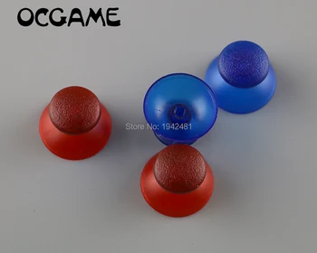 500pcs/daug skaidrios Valdikliu 3D Analoginis ThumbSticks Kepurės grybo kepurė playstation 3 PS3 žaidimų Valdiklis OCGAME