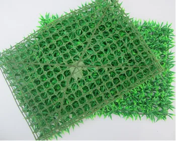 60cm * 40cm Dirbtinė Žolė plastiko boxwood mat žalia žolė, veja vejos Lauko Dekoratyviniai SGS UV Įrodymas Netikrą Ivy Tvora Bush