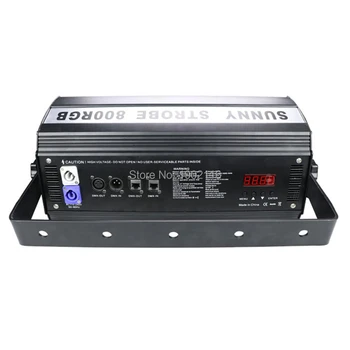 800 RGB 3IN1 LED Strobe Šviesos DJ Disco Baras 400W LED Blykste Scenos Apšvietimas/4 Atskirai Reguliuojami Moduels Poveikio Žibintai