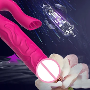 9 Dažnių Vibratorius, Sekso Žaislai, skirtas Moters Klitorio Seksas Mašina Liežuvio Funkcija G Spot Vibratorius Klitorio Stimuliatorius Suaugusiųjų Sekso Žaislai