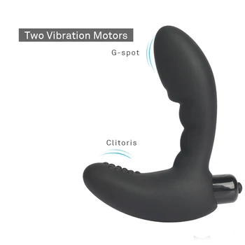 Analinis Vibratorius Kulka Vyrų Moterų Makšties Prostatos Massager Butt Plug Silikoninis Vibruojantis Analinis Kaištis Anal Sex Žaislų Butt Plug
