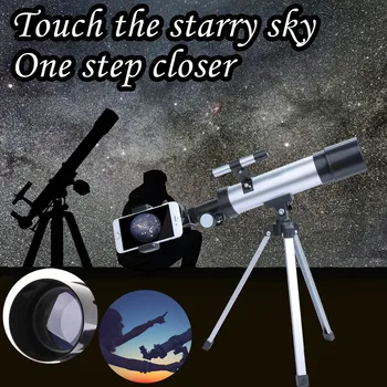 Astronomijos Teleskopas Su Finder Veidrodėlis, Skirtas Stargazing Monokuliarai Klasikinis Tėvų Vaikas Interaktyvios Namų Dekoro