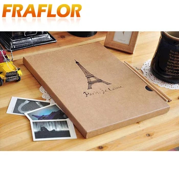 Aukštos Kokybės A4 formato Popieriaus Eifelio Bokšto Nuotraukų Albumą 