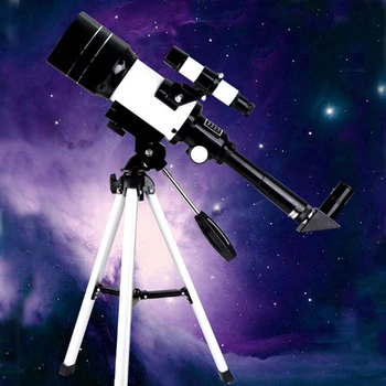 Aukštos Kokybės Lūžio Tipas F30070 HD Didelio galingumo Teleskopą Astronominė Profesinės Daugiasluoksnės Optikos Danga Su Trikoju