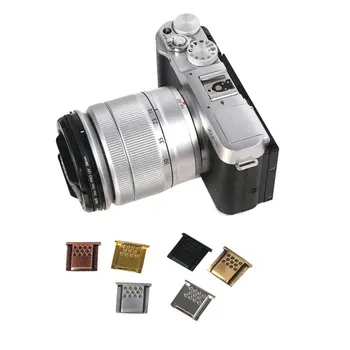 Blykstės kontaktinės jungties Dangtelis Protector Apsauginės dangos Atveju BS-1 Canon Nikon Olympus Panasonic 