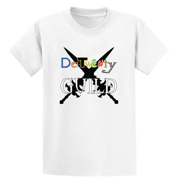 Deetwenty Gildijos T Shirt S-XXXXXL Juokingas Vasaros Spausdinti Raidžių Raukšlių Streetwear Medvilnės Marškinėliai