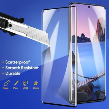 Grūdintas Stiklas Samsung Galaxy S20 Ultra Ekrano Protecto dėl Samsun S20 Ultra Saugos Apsaugos Telefonas Coque Priedai