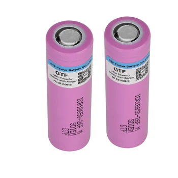 GTF 2VNT), 3,7 V 18650 Baterija Li-ion IKPA 18650-26 2600mAh 18650 Akumuliatorius, Žibintuvėlis + 1pc 18650 baterija, įkroviklis