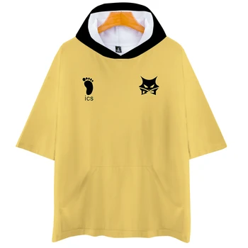 Haikyuu! 3D Gobtuvu marškinėliai Sportiniai marškinėliai vyriški moteriški Anime Harajuku Drabužių 3D Vasaros Patogus Cool Trumpas rankovėmis marškinėliai