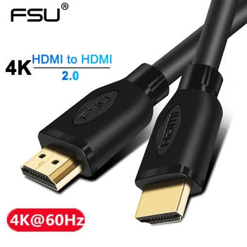 HDMI suderinamus Kabelis 4K HDMI suderinamus 2.0 Garso Kabelio Jungiklis Splitter Tv Box PS5 HDMI suderinamus Kabelis 0,5 m 1m 1,5 m 2m 3m