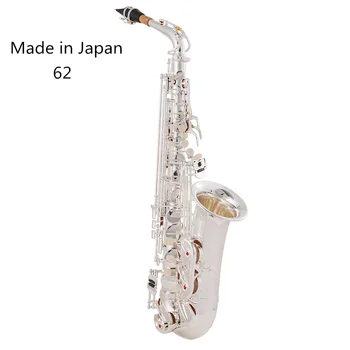 Japonya'da yapılan 62 profesyonel Alto damla E saksafon altın Alto saksafon bandı ağız parçası Nendrių Aglet daha fazla paketi paštu