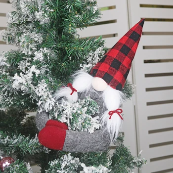 Kalėdų Užuolaidų Sagtis, Mielas švedijos Gnome Lėlės Užuolaidų bakų tvirtinimo Kablys Namų Biuro Apdailos