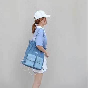 Krepšys moteriška 2020 naujas multi-funkcija maišelį drobė maišelis vienos pečių didelės talpos moterų maišelį, moteriški krepšiai, rankinės