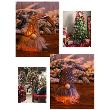 LED Kalėdų Žėrintis Gnome Lėlės Pakabukas švedijos Figūrėlės Kalėdų Medžio Kabo Namuose Šventė Naujųjų Metų Šventė Šalies Naudai Metu