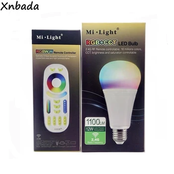 Mi.lempa 12W E27 Led Lemputės Pritemdomi LED Lemputės Šviesos RGB + Šiltai Balta + Balta (RGB+BMT) Prožektorius Patalpų Apdailos AC85-265V