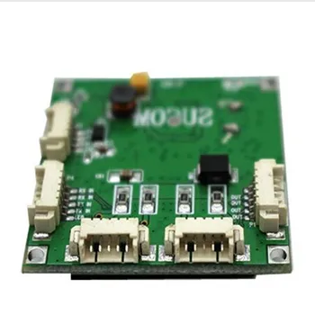 Mini PBCswitch modulis TSK OEM modulio mini dydis 4 Prievadų Tinklo Jungikliai Pcb Lenta mini eterneto jungiklį modulis 10/100Mbps OEM/ODM