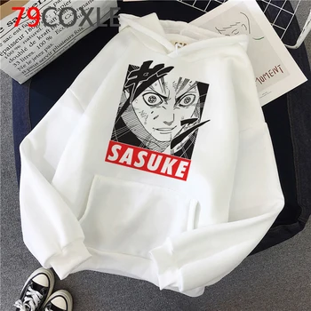 Naruto akatsuki sasuke itachi hoodies moterų Korėja Ulzzang moterų drabužių streetwear