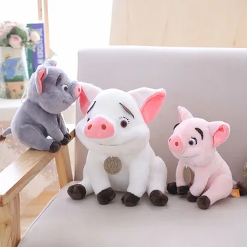 Naujas Mielas Sėdi Kiaulė Pliušinis Žaislas Mados Geriausiai parduodamų Kūrybos Minkštas Animacinių filmų Lėlės Nuraminti Lėlės Vaikų Atostogų Gimtadienio Dovana