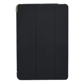 Naujas Ultra Plonas Tri-Fold PU Oda Atveju su Crystal Hard Back Smart Stand Case Cover for iPad mini 1 2 3 7.9