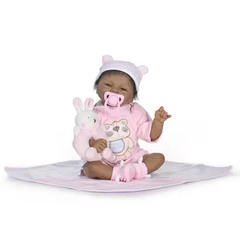 OCDAY Modeliavimas Kūdikių Minkšto Silikono Lėlės Mielas Tikroviška netoksiškas viso Kūno Naujagimių Lėlės Auklėjimas Žaislas Vaikams Partneris 40cm