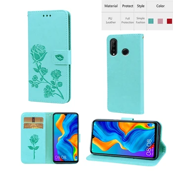 Odos Flip Case For Huawei P40 Lite E 5G P20 30 30 P Smart 2019 2020 Nova 7 7SE 4E 5i Pro Matinis juostele Telefono Dangtelį Atveju