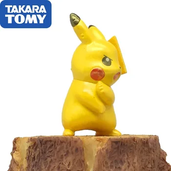 Originali Pokemon Veiksmų Skaičius, Takara Tomy MC Lėlės, Padengtą Z Pikachu Modelis Collecton Žaislas