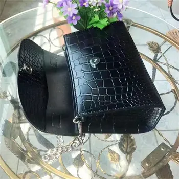 Ponios rankinėje dizaineris prabanga 2019 mados nauji aukštos kokybės PU odos ponios rankinėje krokodilo modelis petį krepšys