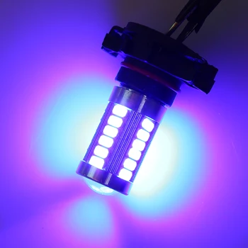POSSBAY T20/T25/H4/H7/H10/H11/H15/H16/9006/9005/1156/1157/P13W 33LED Automobilių Ruožtu Stabdys Uodega Žibintų Signalas, LED Rūko Lemputės