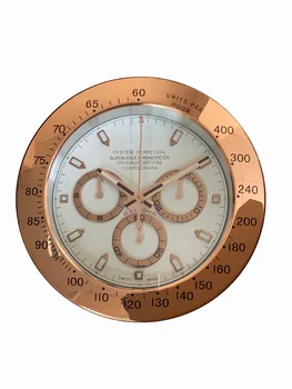 Prabangus Didelis Sieninis Laikrodis, Šiuolaikinio Dizaino Aukso Sieniniai Laikrodžiai Namų Dekoro Metalo Šviesos Laikrodžio Mechanizmas Silent Žiūrėti Duvar Saati Dovana