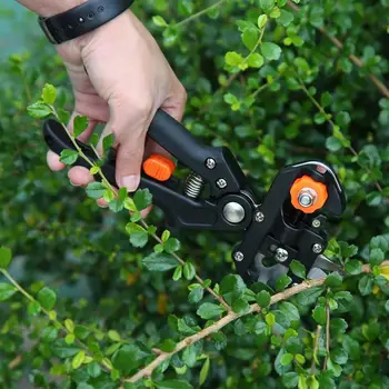 Sodo Skiepyti Įrankis Ūkininkavimo Genėjimo Žirklės Žirkliniai Vaisių Medis pruner vynmedžių genėjimo Seedle Skiepų Įrankis + 2 Peiliukai