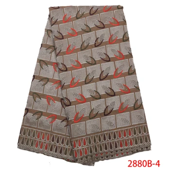 Spalva Šveicarijos vienspalviai voile Išsiuvinėti Nėriniai Ponios vakarinę Suknelę Afrikos Kitenge Geriausias Dizainas, Saree Naujausias Dizainas, Originalus Gėlių AMY2880B