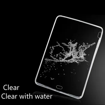 Tablet Case For iPad Pro 12.9 colių 2018 Atveju Slim Crystal Clear TPU Silikoninis Galinio Dangtelio 12.9 