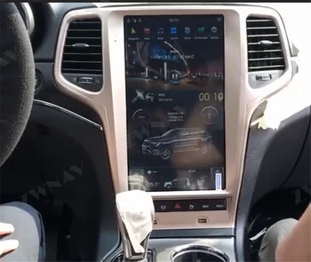 Tesla Stiliaus vertikalus Ekranas, Android 9.0 automobilio multimedijos grotuvas JEEP Grand Cherokee 2010-2019 automobilio radijas stereo GPS galvos vienetas