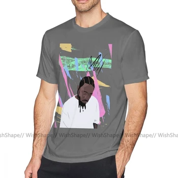 The Weeknd Marškinėliai Kendrick Lamar T-Shirt Spausdinti Trumpas Rankovėmis Tee Marškinėliai Atsitiktinis Žmogus 100 Medvilnės Įdomus Negabaritinių Marškinėlius