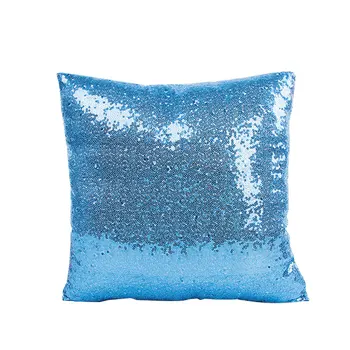 Unikalus blizgučiais namų dec pagalvėlių apvalkalus 400*400mm nr. vidinis užtrauktukas raudona balta mėlyna sofa-lova, miegamajame pagalvių užvalkalus už dec X92