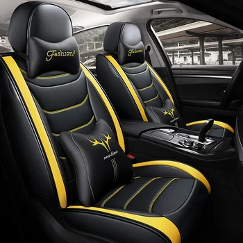 Visiška Eco-oda automobilių sėdynės apima PU Odos, Automobilių Sėdynių užvalkalai už Jaguar2008 xe f tipo xf jaguar2008 xj serija e pace