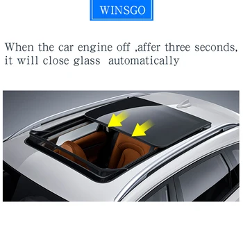 WINSGO Automobilį Auto Power Stoglangis Stiklo Arčiau Automatiškai uždaryti Kia KX5/K5/K2/K3 Mažas Stoglangis+Nemokamas pristatymas