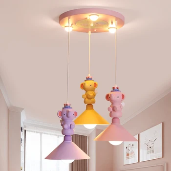 Šiuolaikinių led lubų šviesos vaikams, vaikų kambarys luminaria teto akrilo lamparas de teco Vaikams, Cartoon lubų lempa