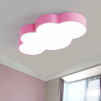 Šiuolaikinės Carton Debesų Ribos Žibintai Lova LED Lubų Lempos, šviesa, šviestuvai šviestuvas Modernus miegamojo Kūdikių, Vaikų Kambarys apšvietimas